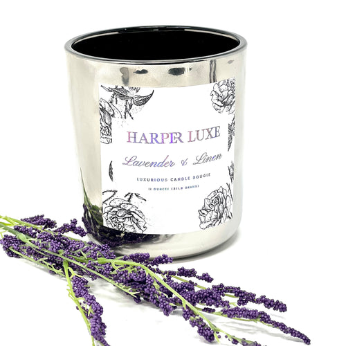 Lavender & Linen Large Candle