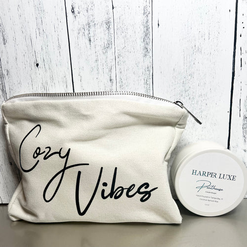 Cozy Vibes Travel Pouch
